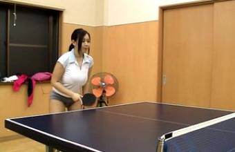 Shiori from Table Tennis Club – An Angel with Big Tits Descended from the Club Manager's PC