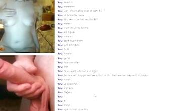 Blond Webcam Slut Does As She is Told
